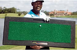 VJ with THE Golf Mat